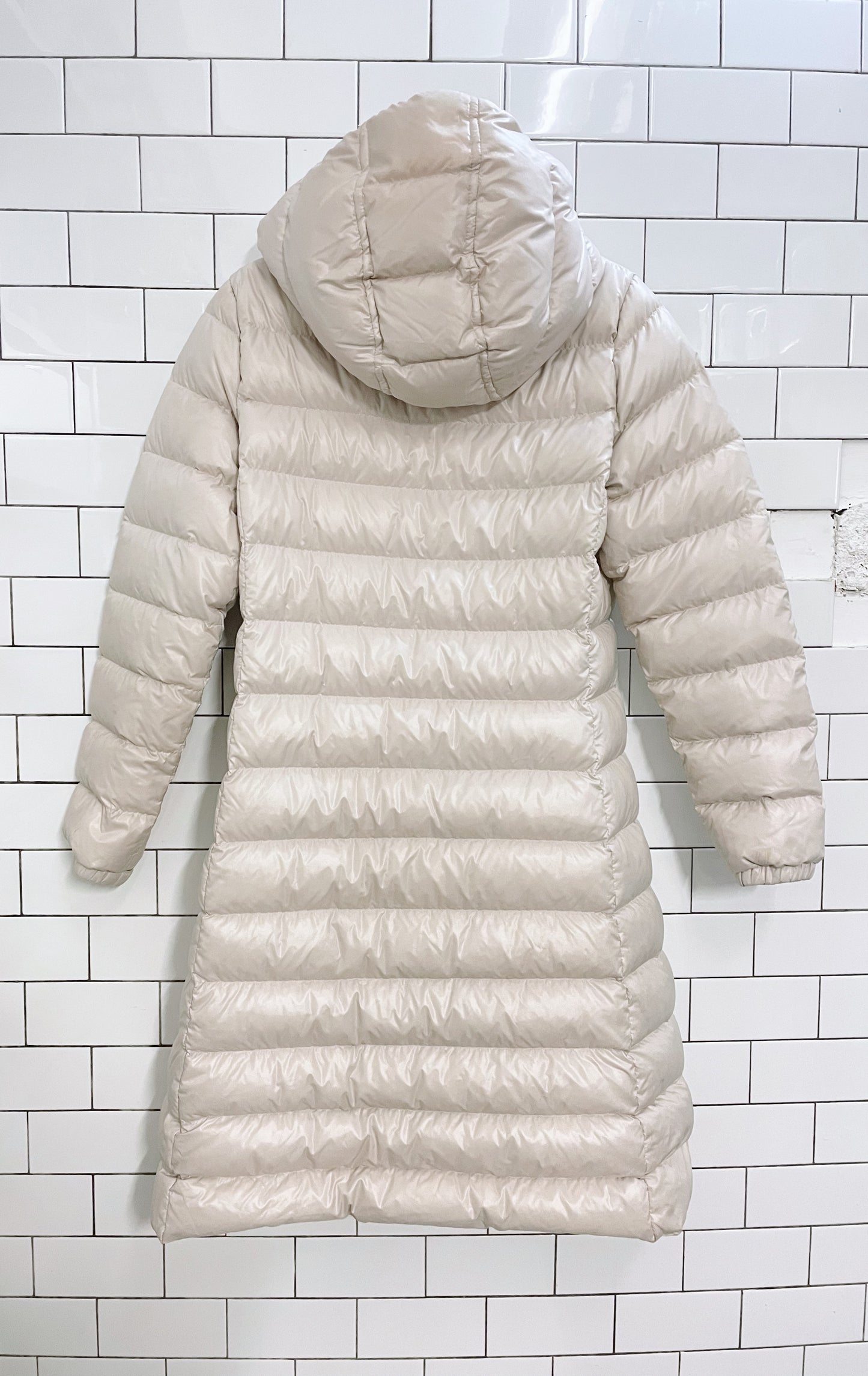 babaton hudson long puffer coat