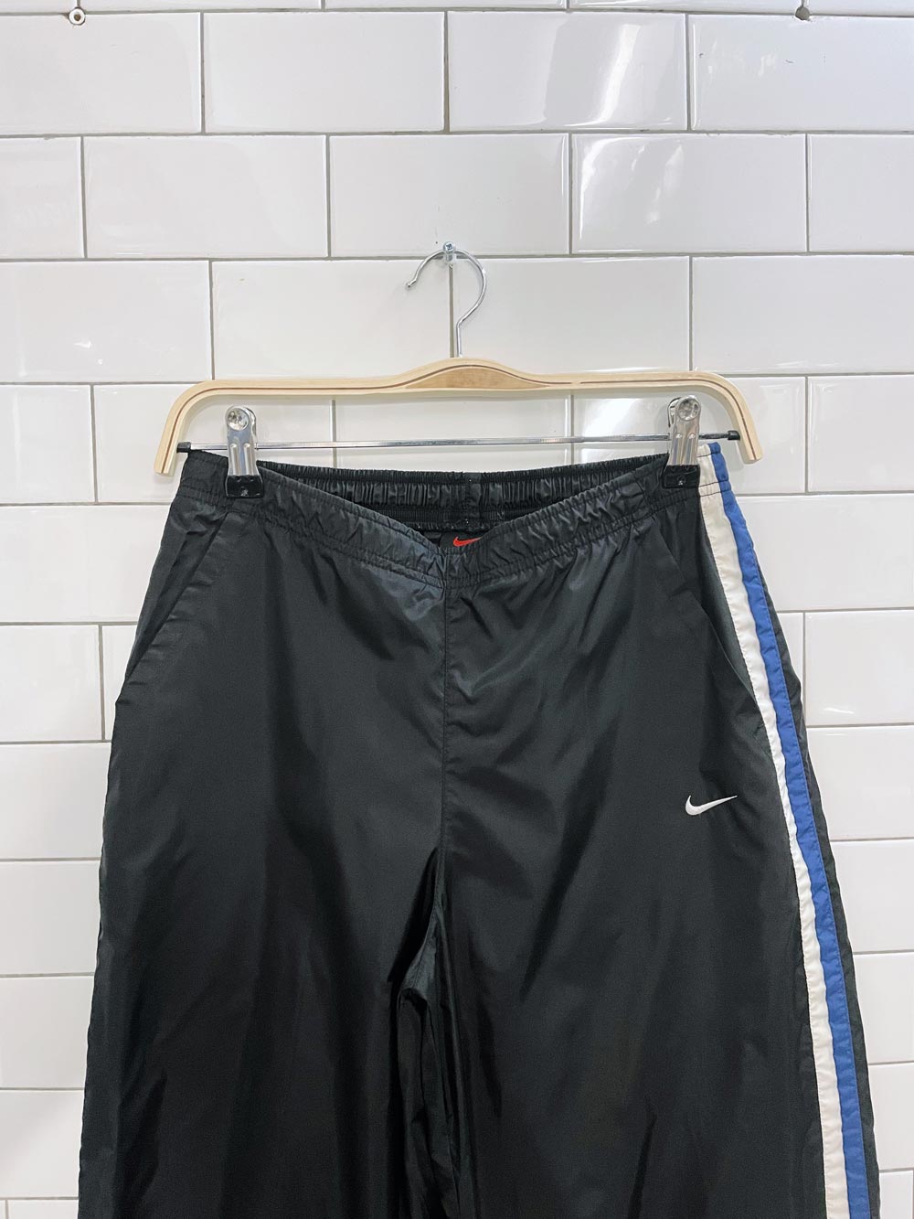 vintage 00s nike slush track pants