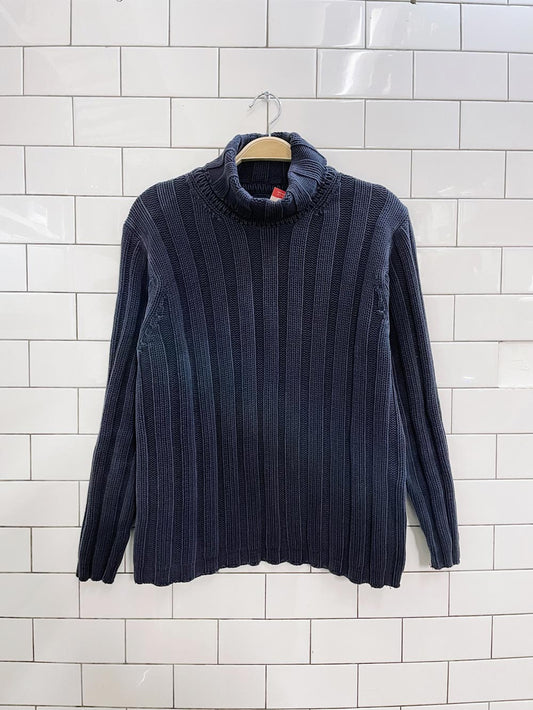 vintage 00s gap chunky knit turtle