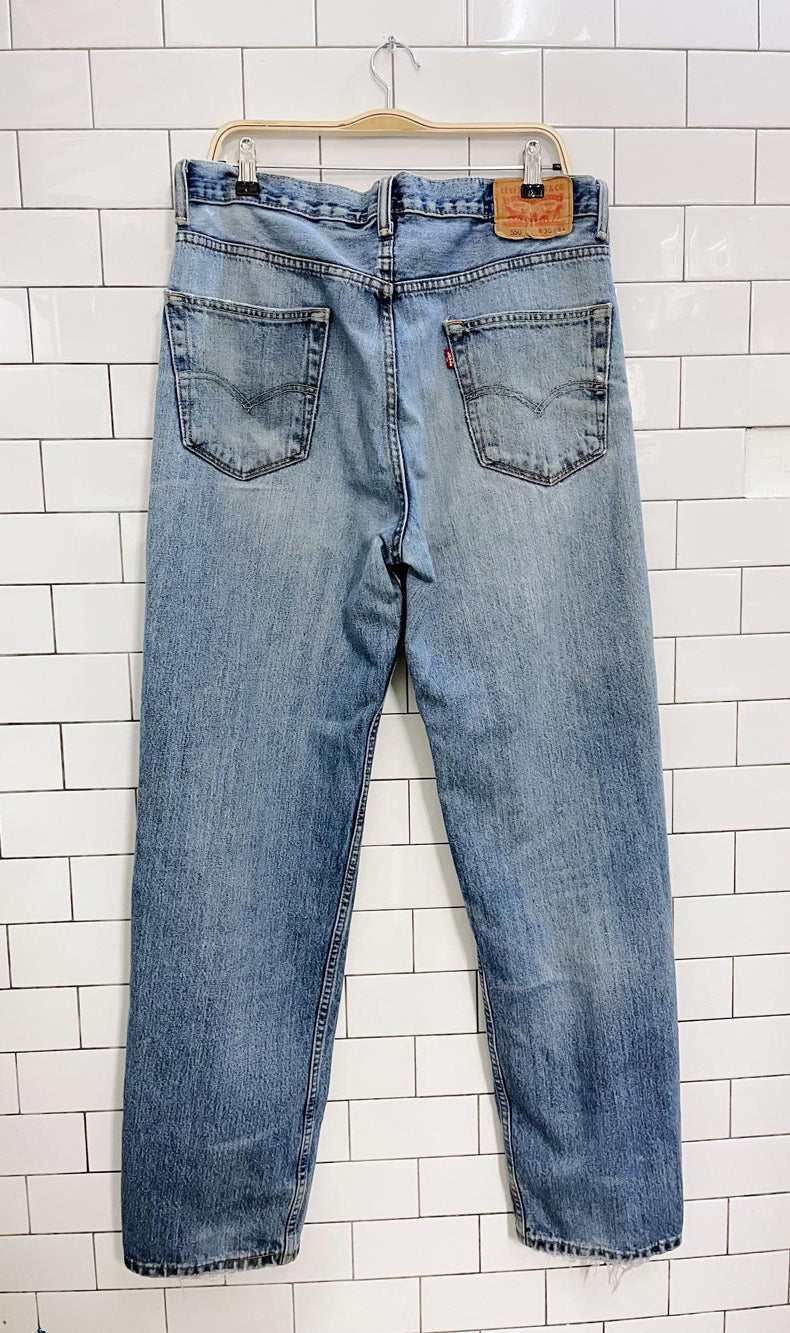 00s levi's 550 relaxed fit jeans