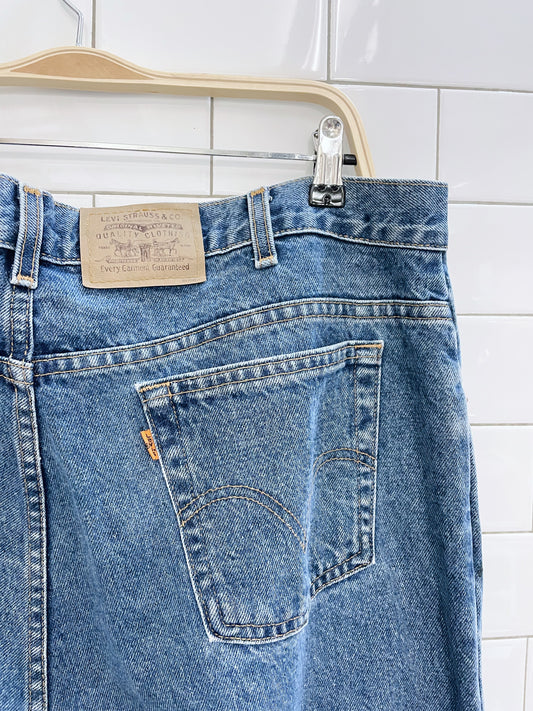 vintage levi's orange tab 506 straight jeans