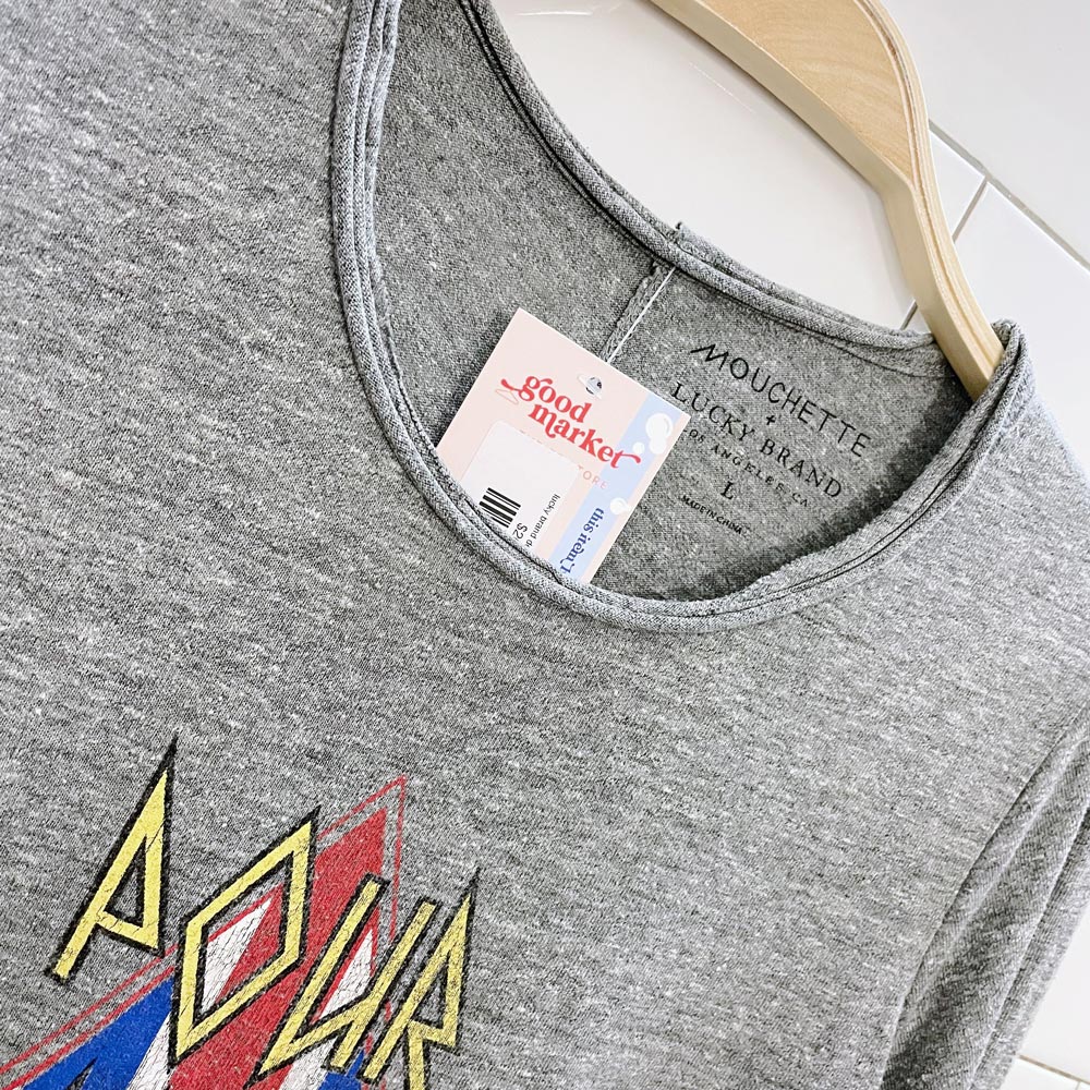 lucky brand def leppard long sleeve tee