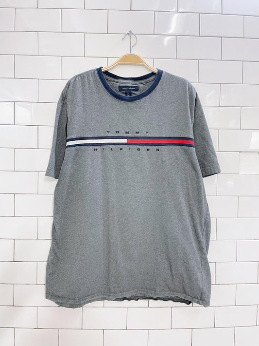 y2k tommy hilfiger flag tee