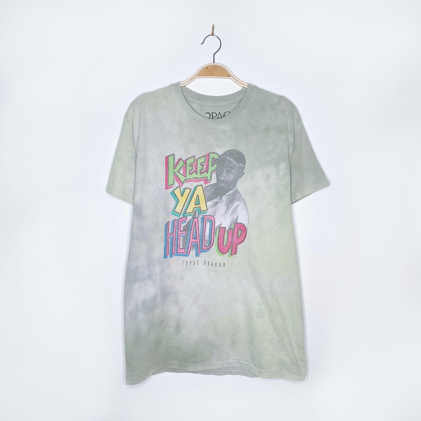 2020 bravado tupac tie dye tee