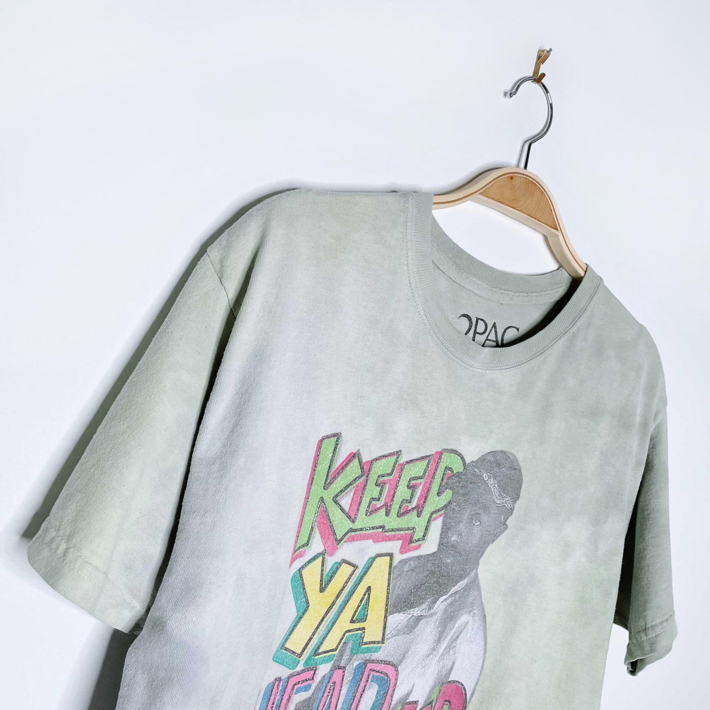 2020 bravado tupac tie dye tee