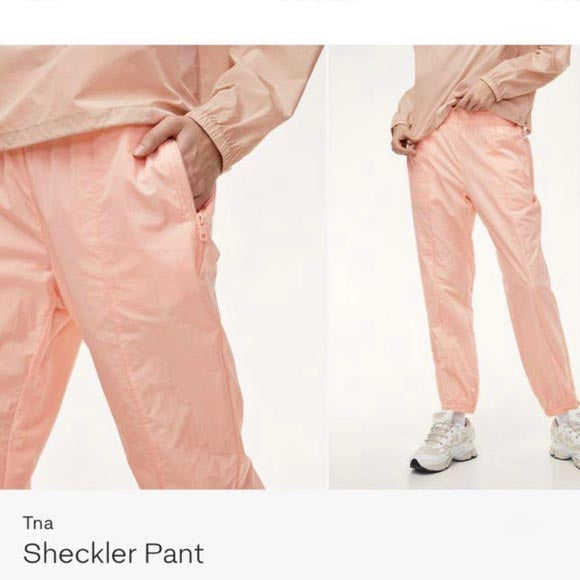 tna sheckler nylon mesh jogger pant