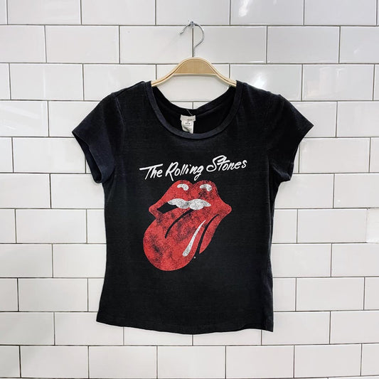 garage the rolling stones baby tee