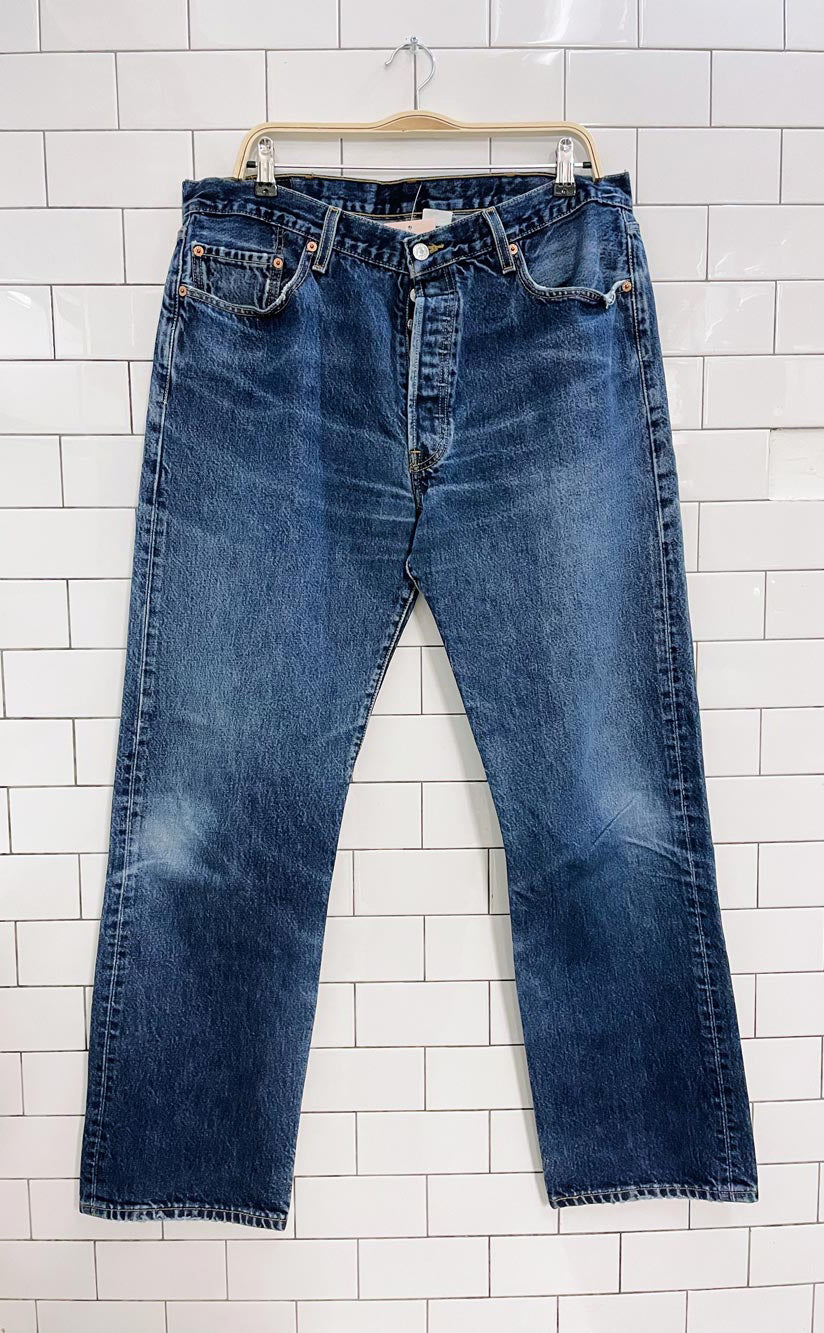 vintage levi's 501 buttonfly jeans