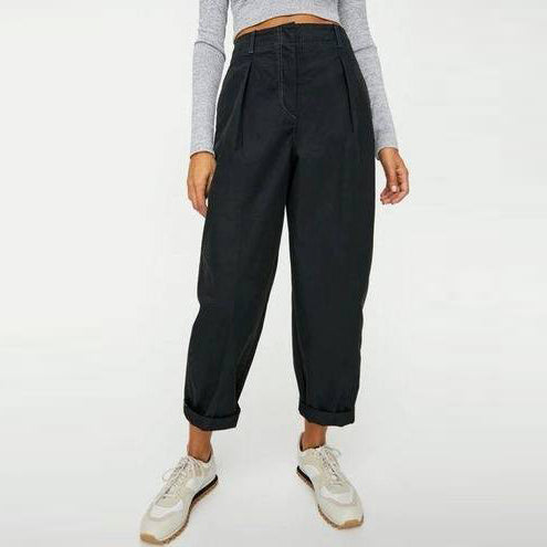 wilfred free day-off high rise pleated pants