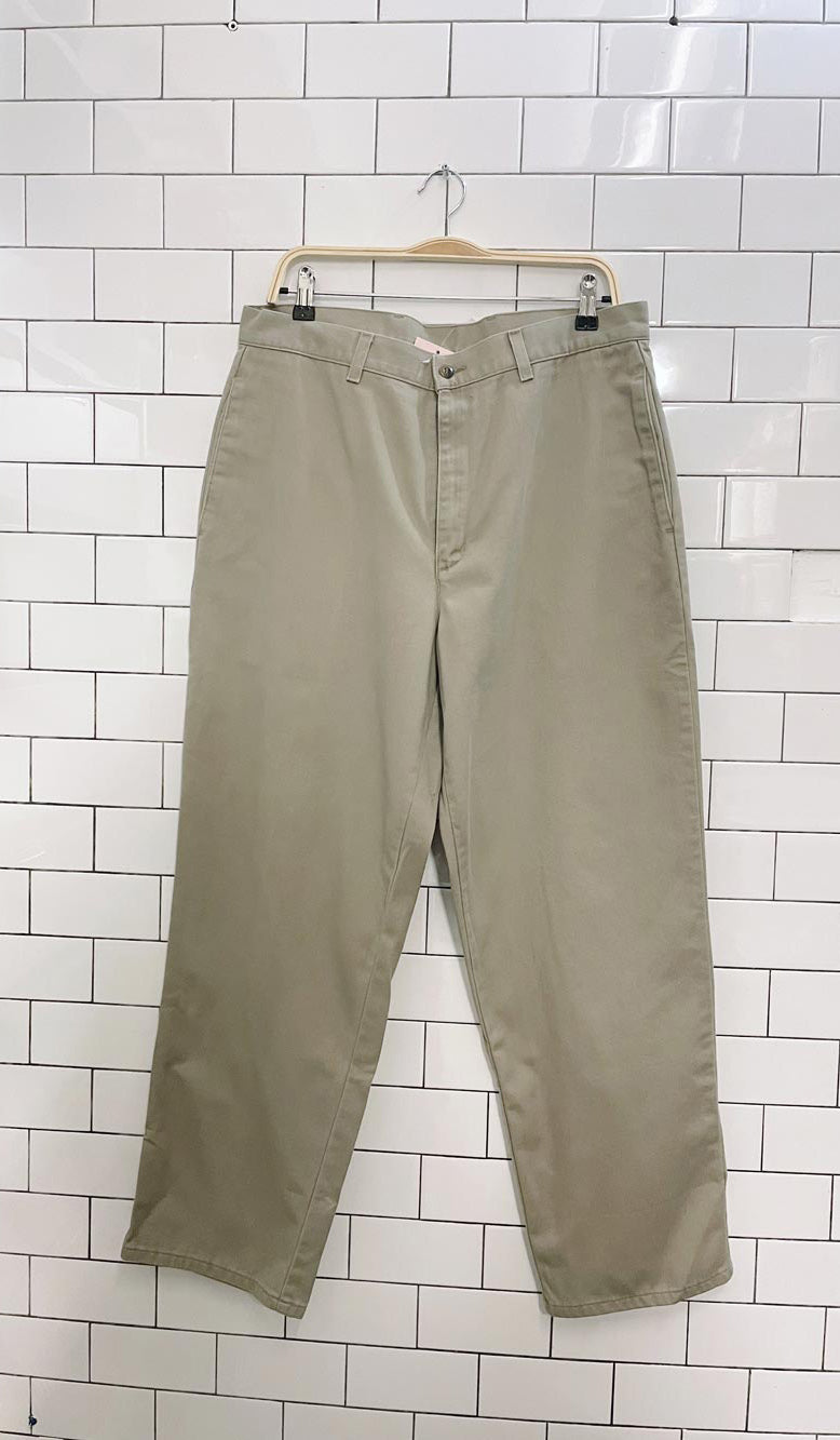 vintage 00s levi's chino twill pants