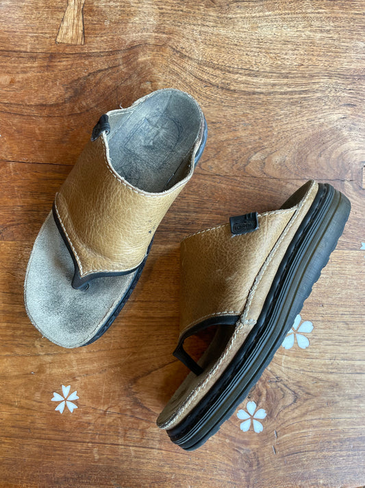 vintage 90s doc martens grunge leather platform sandals