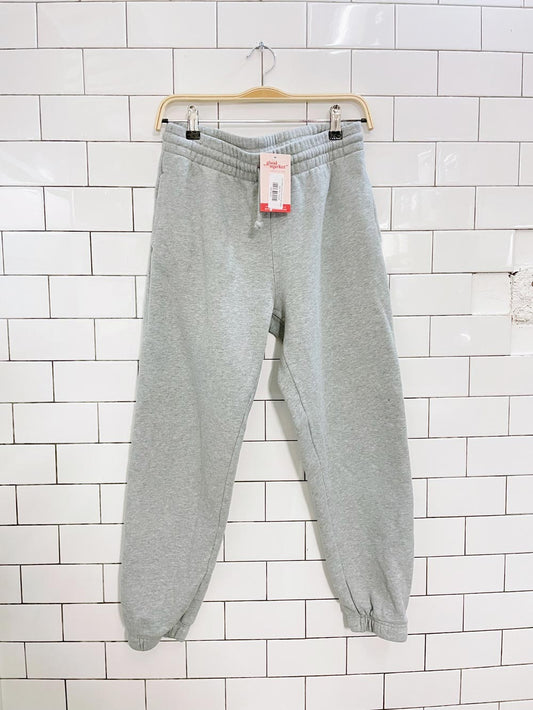 tna heather grey cozy lounge jogger