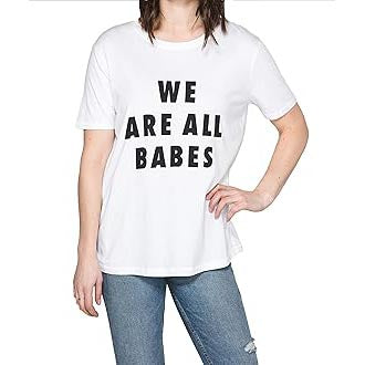 brunette the label we are all babes tee