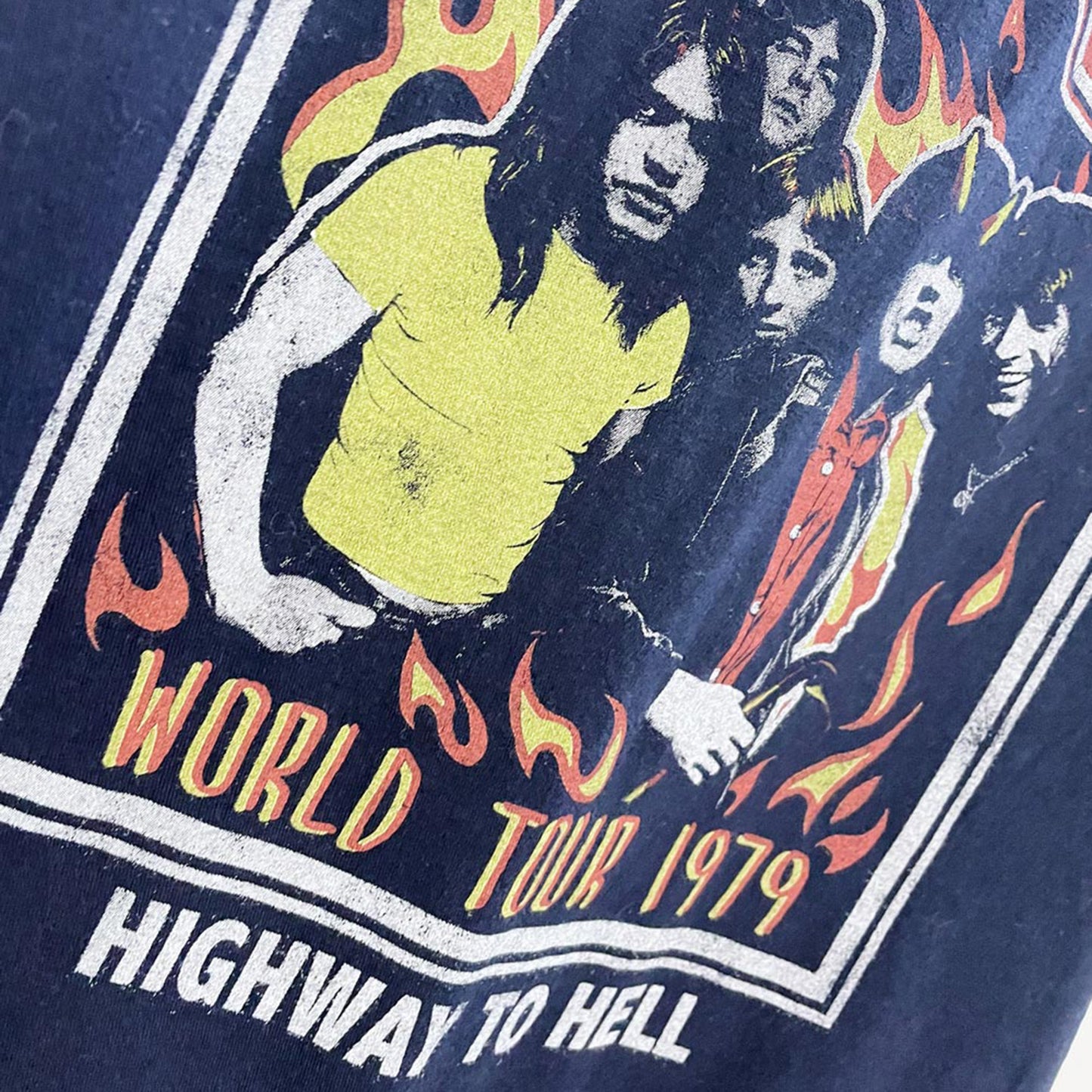 acdc 2023 highway to hell graphic tee