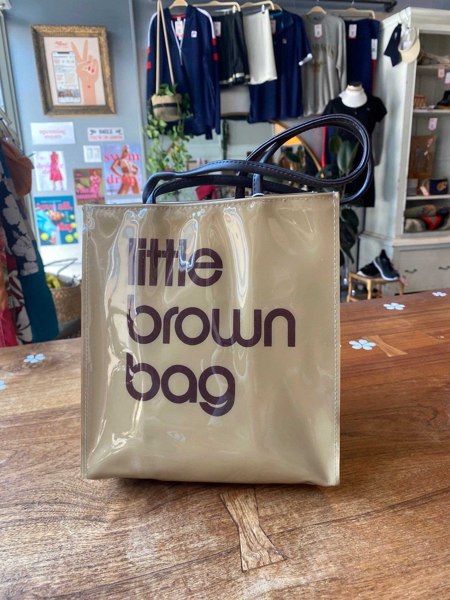 bloomingdales little brown bag