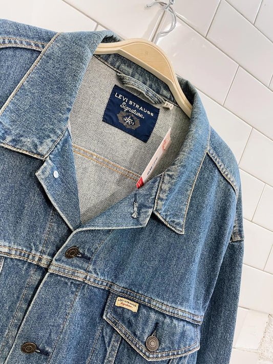 vintage levi's denim trucker jacket