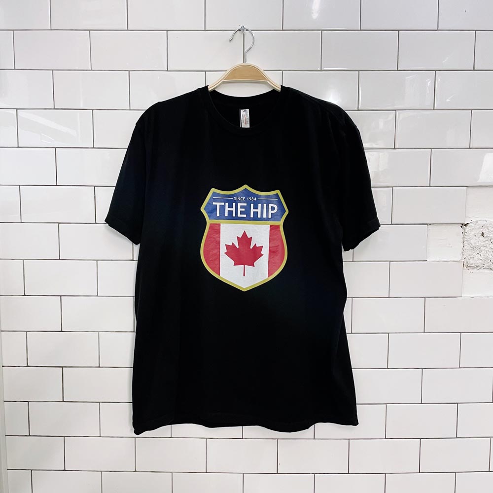 the tragically hip final tour canada highway sign tee