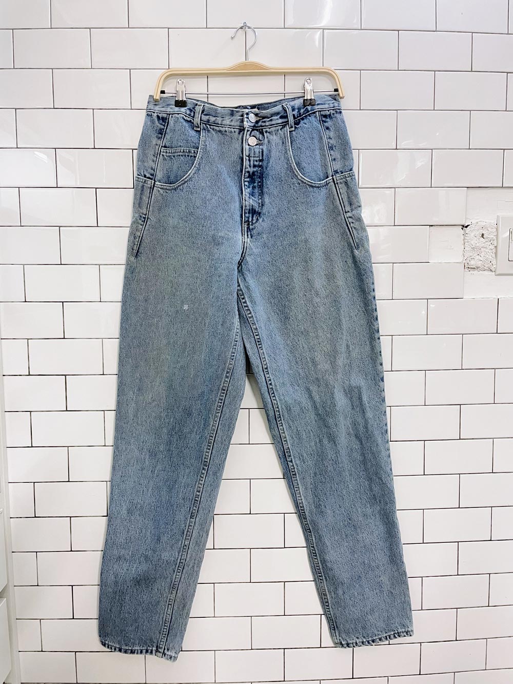 vintage 90s guess two button boyfriend jeans