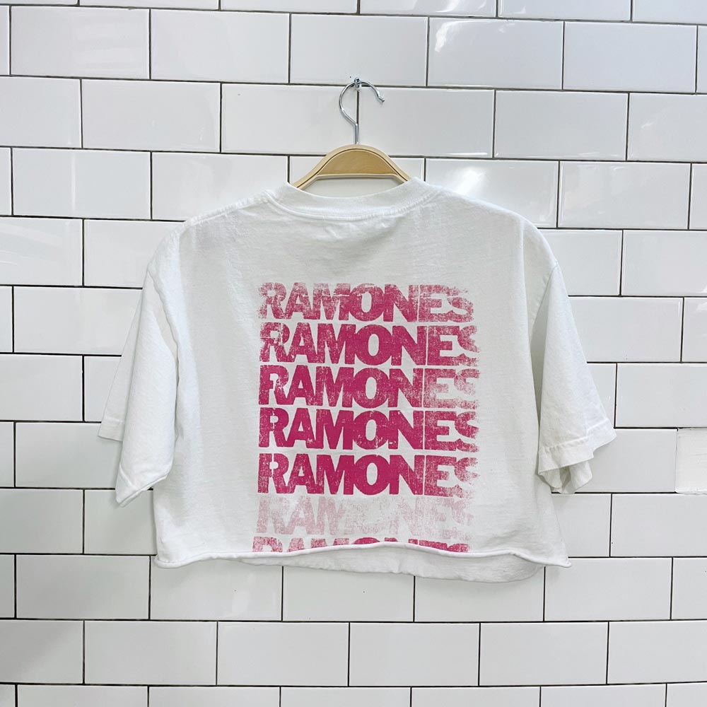 daydreamer for free people ramones crop tee