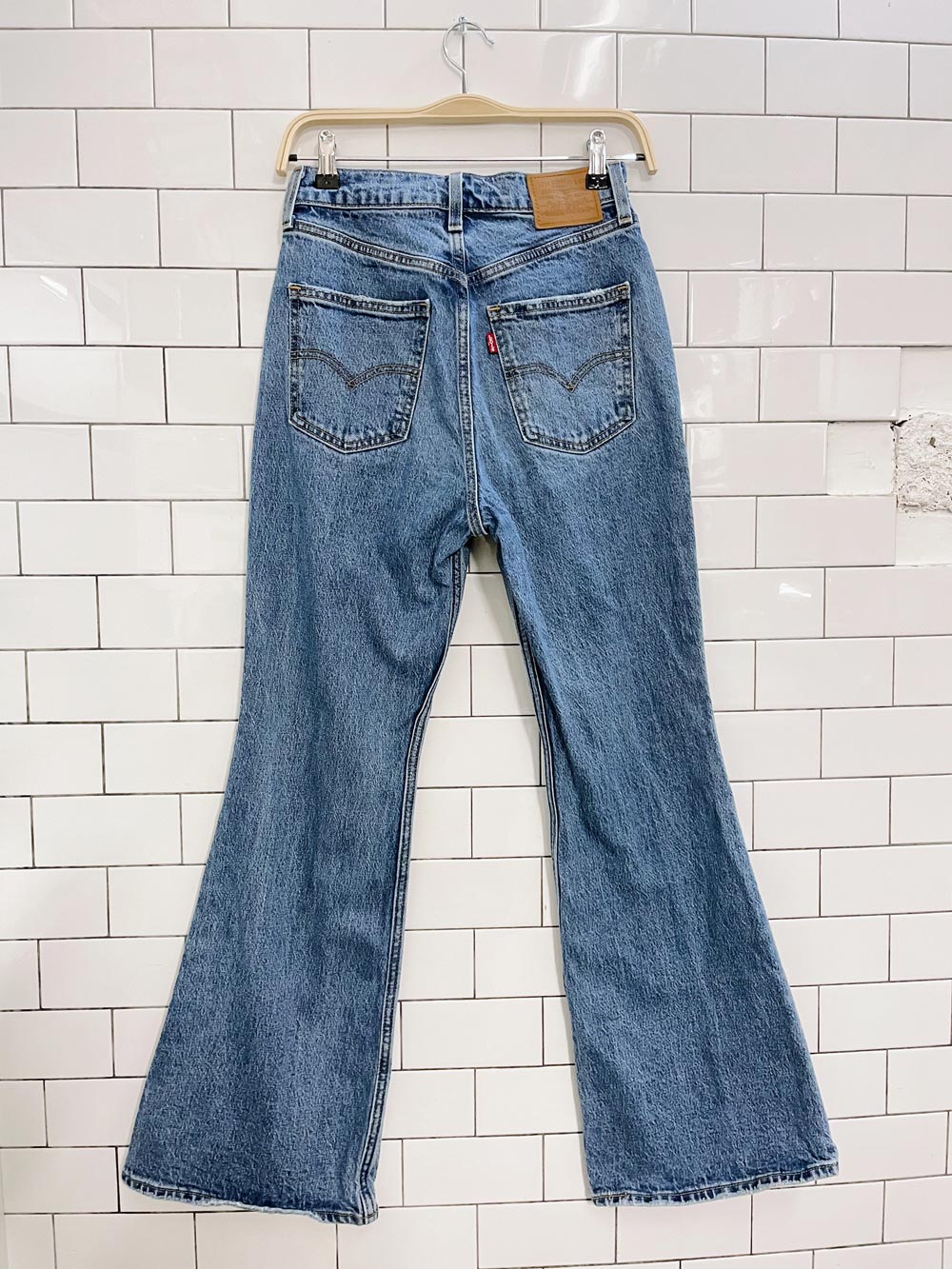 levi's 70s high flare jeans