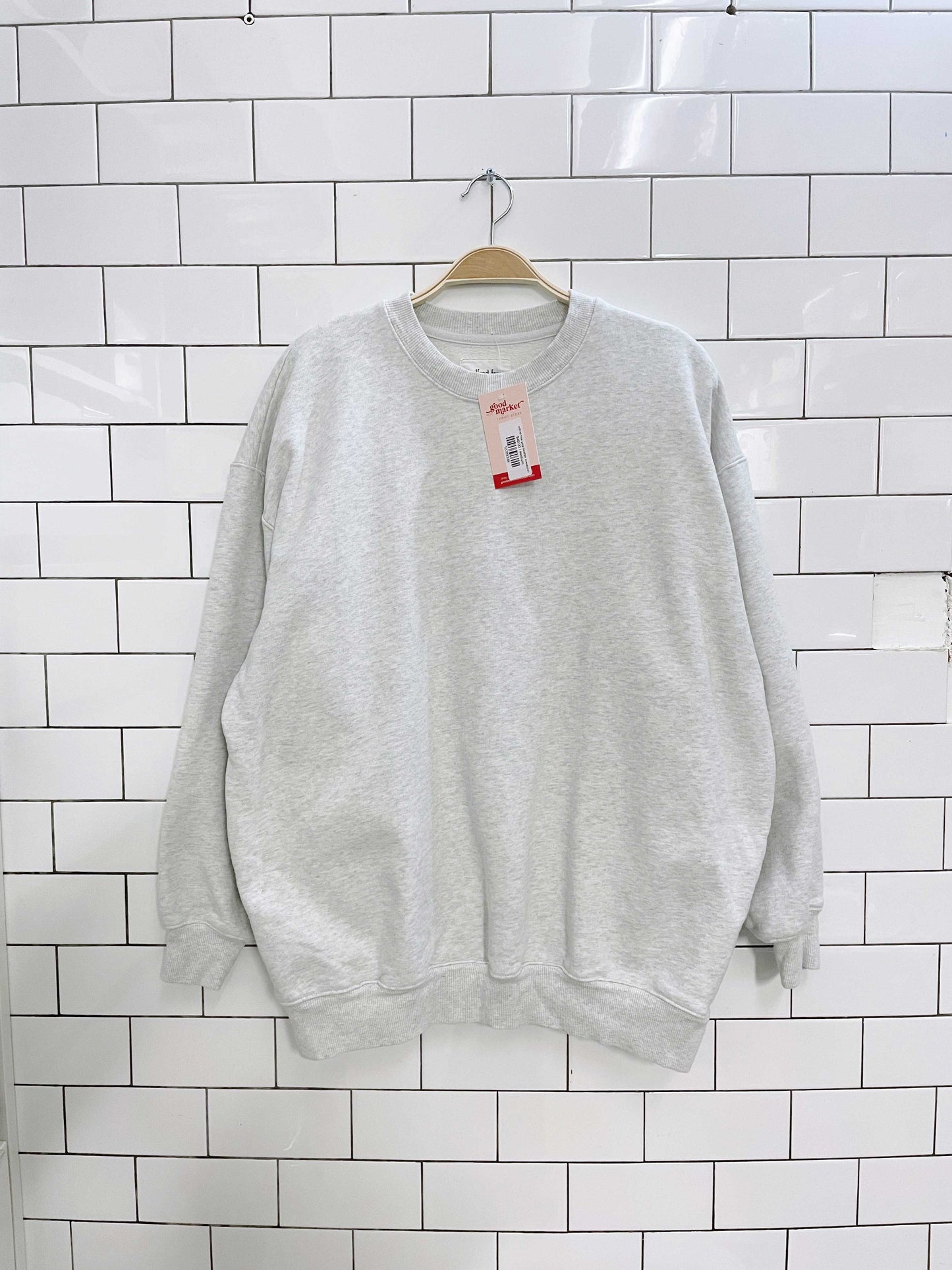 wilfred free grey heather sweatshirt