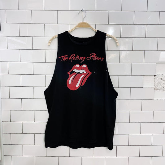 the rolling stones big tongue muscle tee