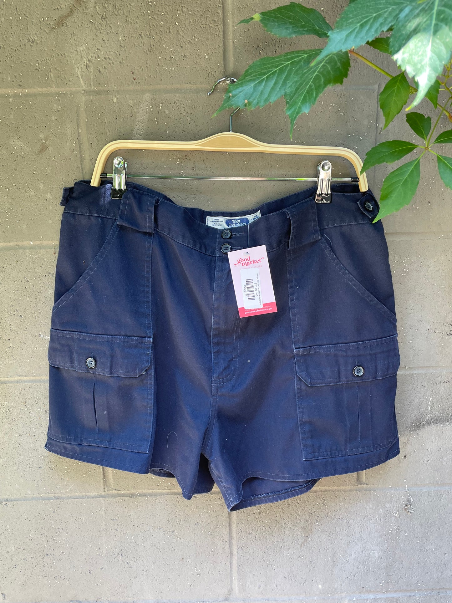 vintage tilley shorty outback dad shorts