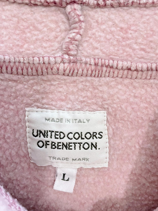 vintage united colors of benetton fleece sweatshirt