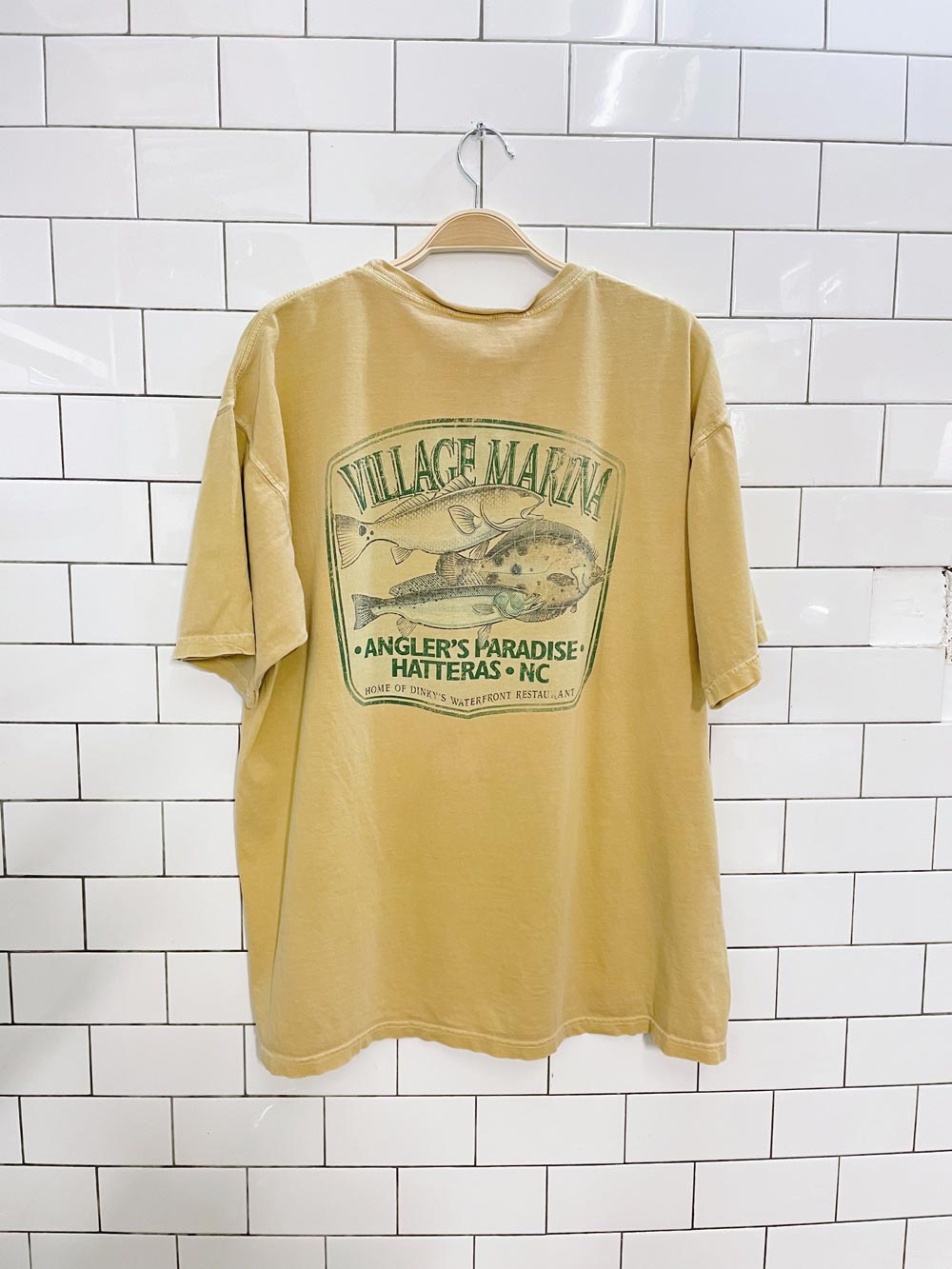 comfort colors village marina anglers tee