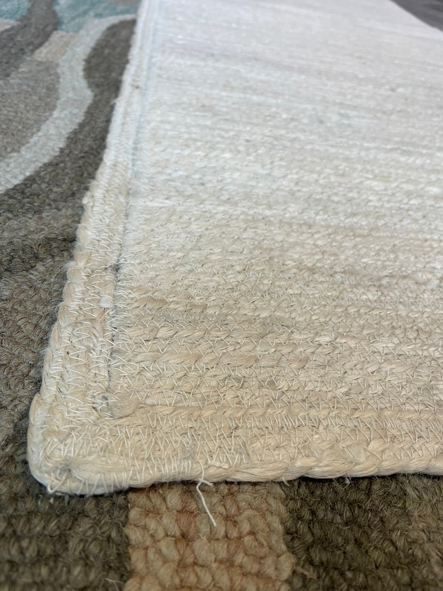 pottery barn haven woven jute flat floor runner