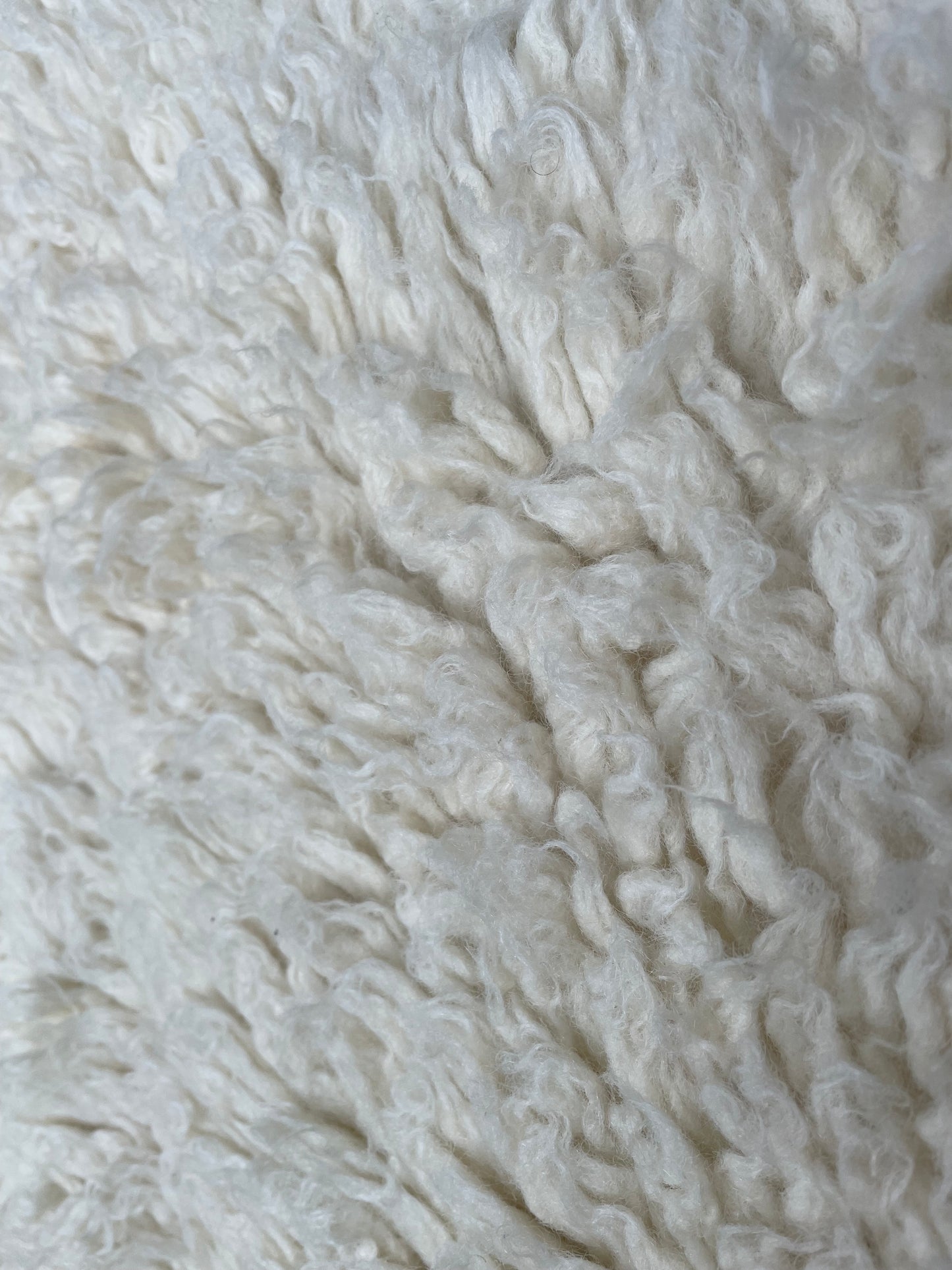 vintage woolrest mattress topper / shag rug