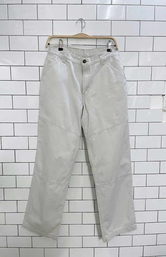 vintage 90s levi's double knee twill pants