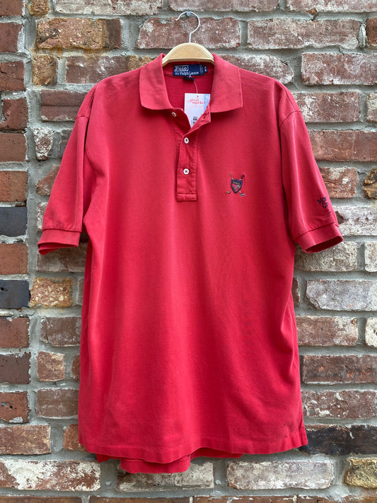 vintage 90s polo RL ss golf polo