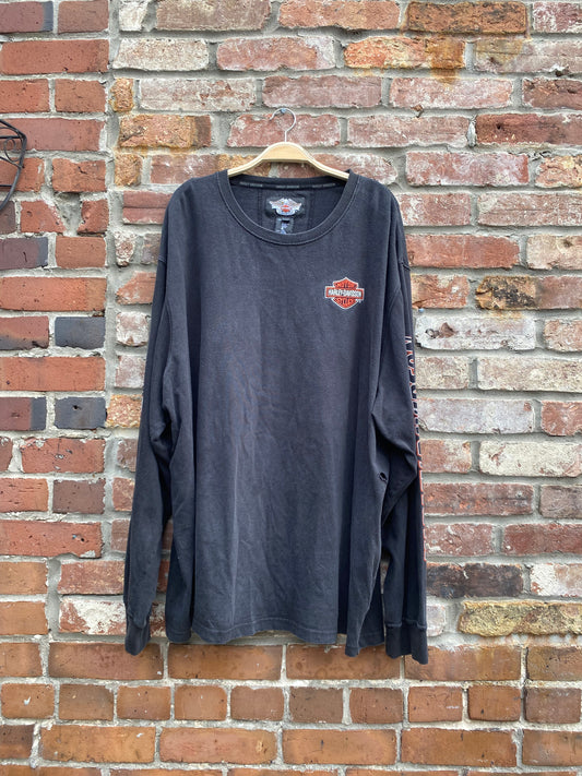 vintage harley davidson long sleeve tee