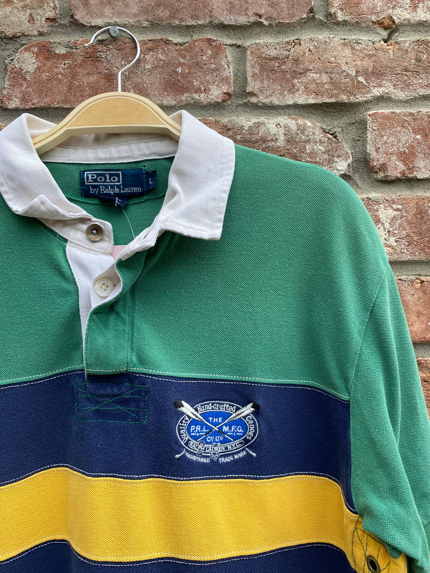 vintage polo RL canoe polo