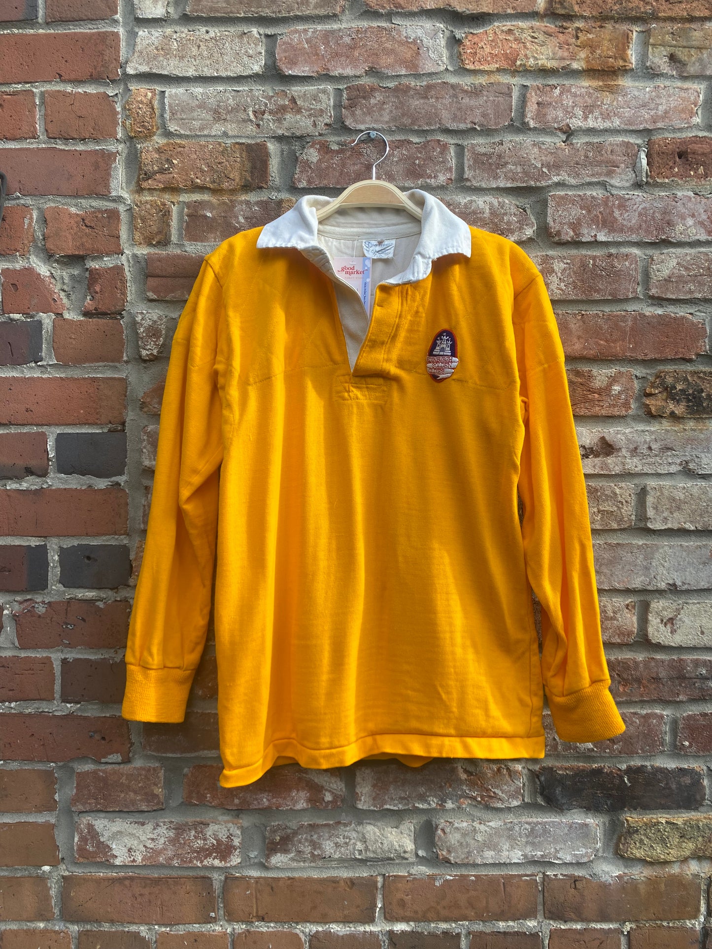 vintage edinburgh golden oldies rugby polo shirt