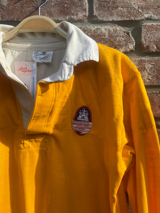 vintage edinburgh golden oldies rugby polo shirt