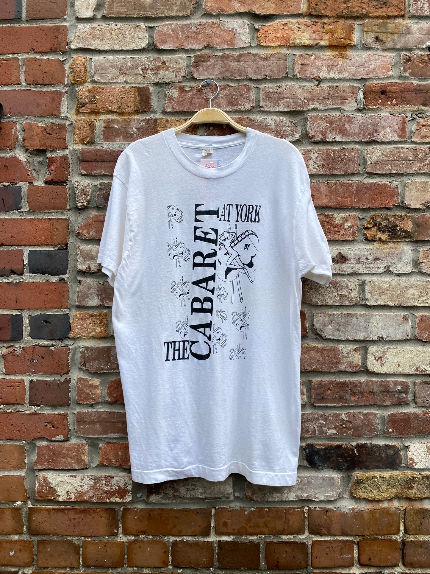 vintage 90s the cabaret at york tee