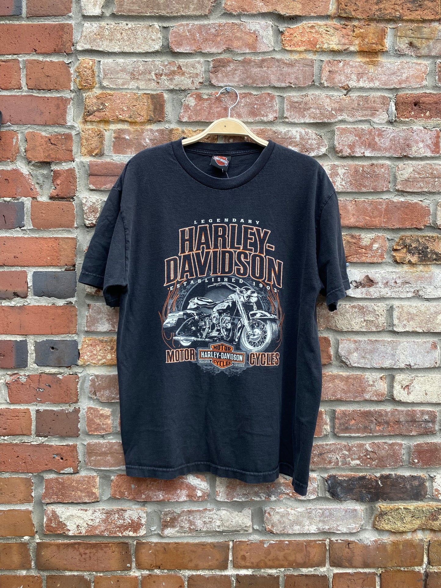 harley davidson bravado graphic logo tee