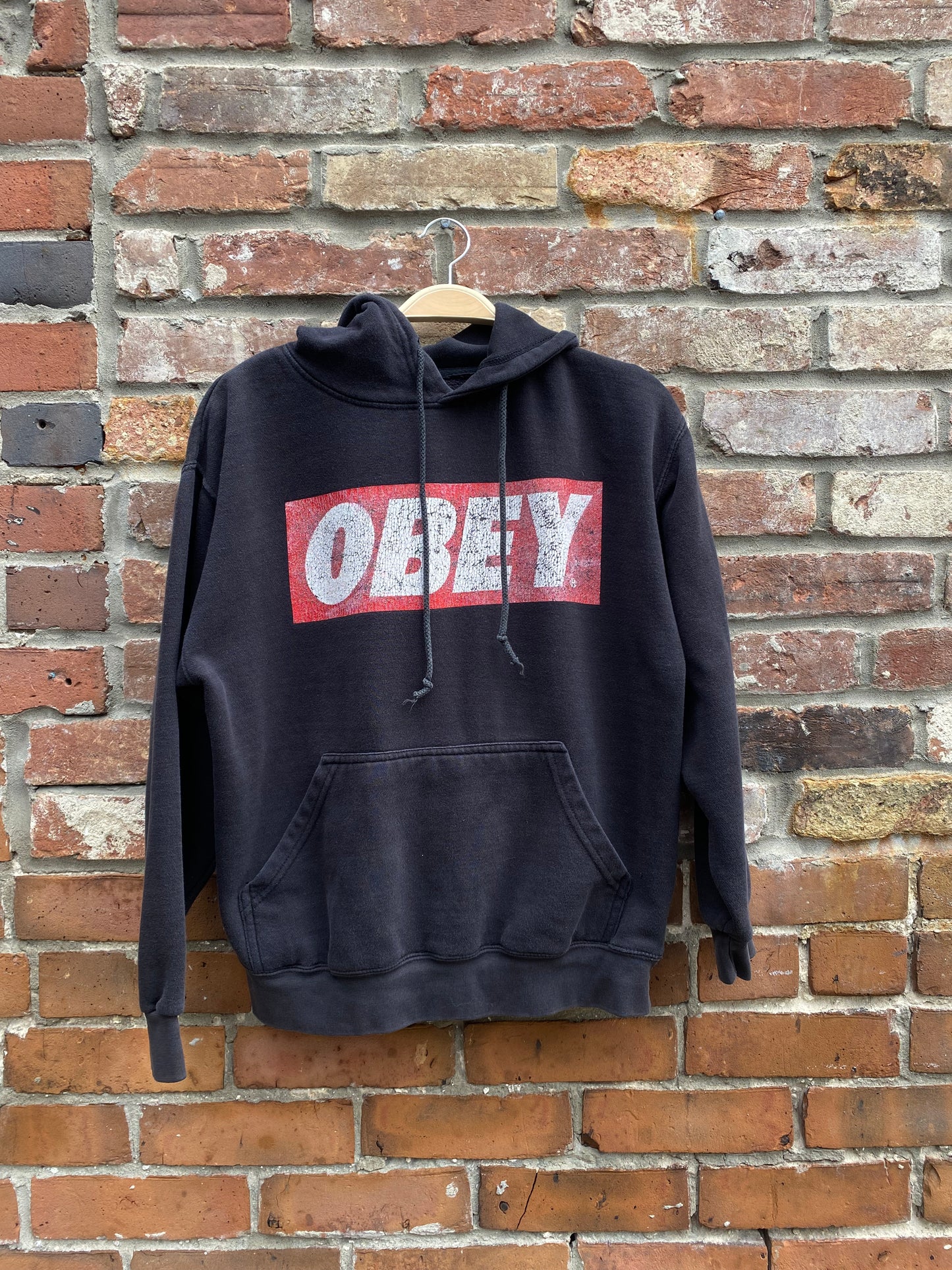 vintage 90s ideal tag obey hoodie