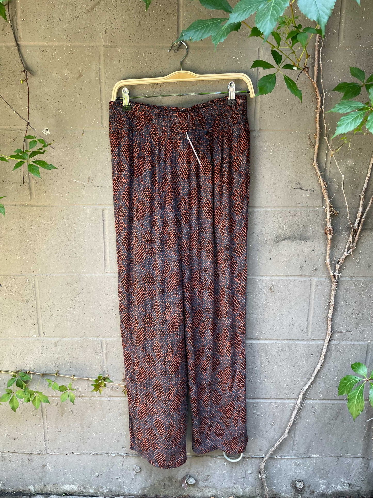 vintage carole little wide leg flowy pants