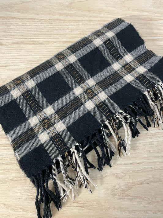 softer than cashmere plaid scarf