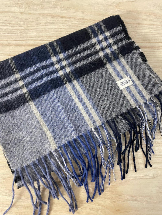 frank and oak wool tartan scarf