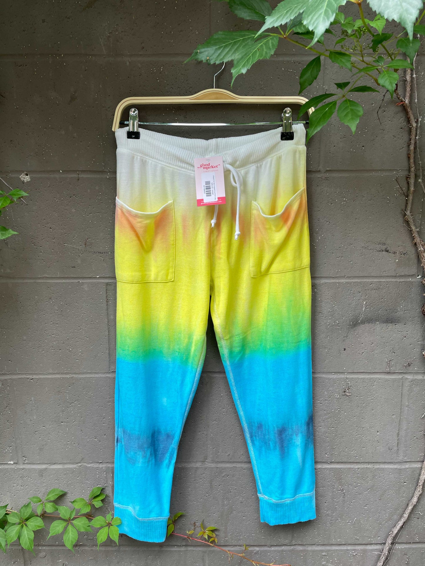 chaser tie dye cropped summer jogger