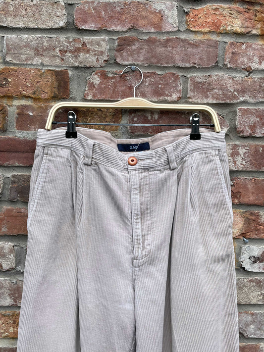 vintage 90s gap easy fit chunky cord trouser