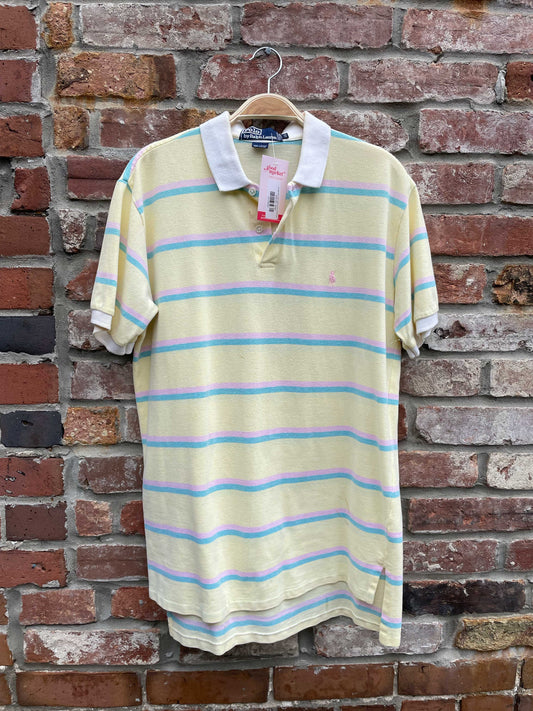 vintage 90s polo ralph lauren striped polo