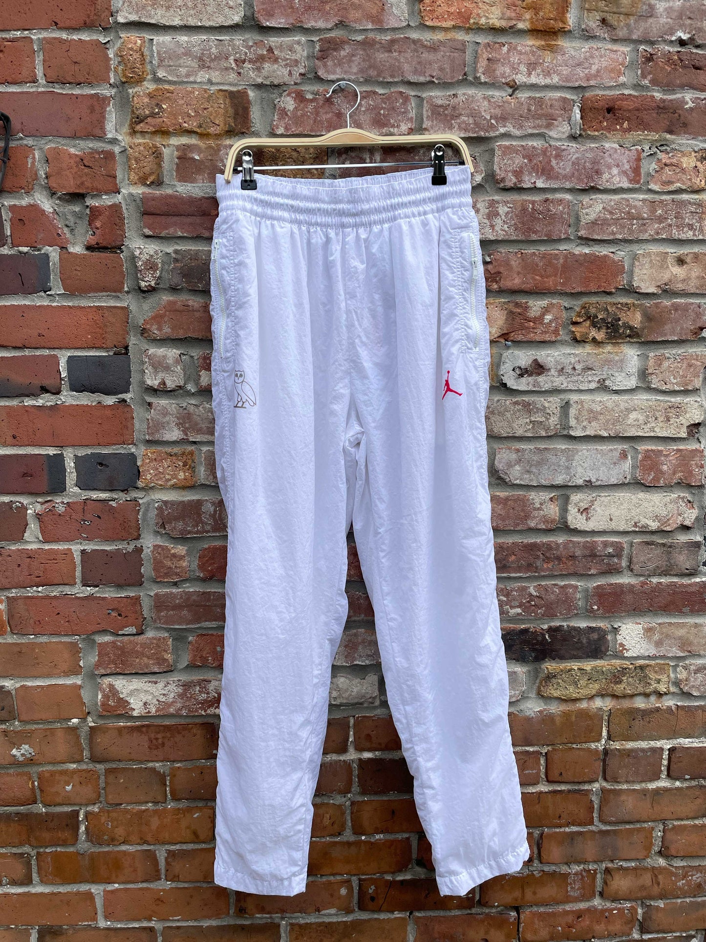 ovo x jordan mesh lined sail track pants