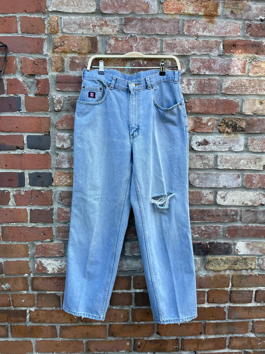 vintage 90s chaps RL baggy jeans