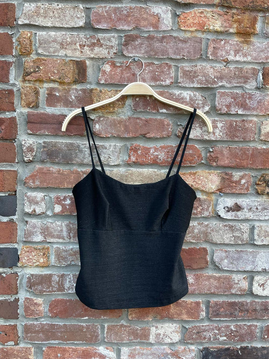 vintage 00's fairweather metallic minimal tank