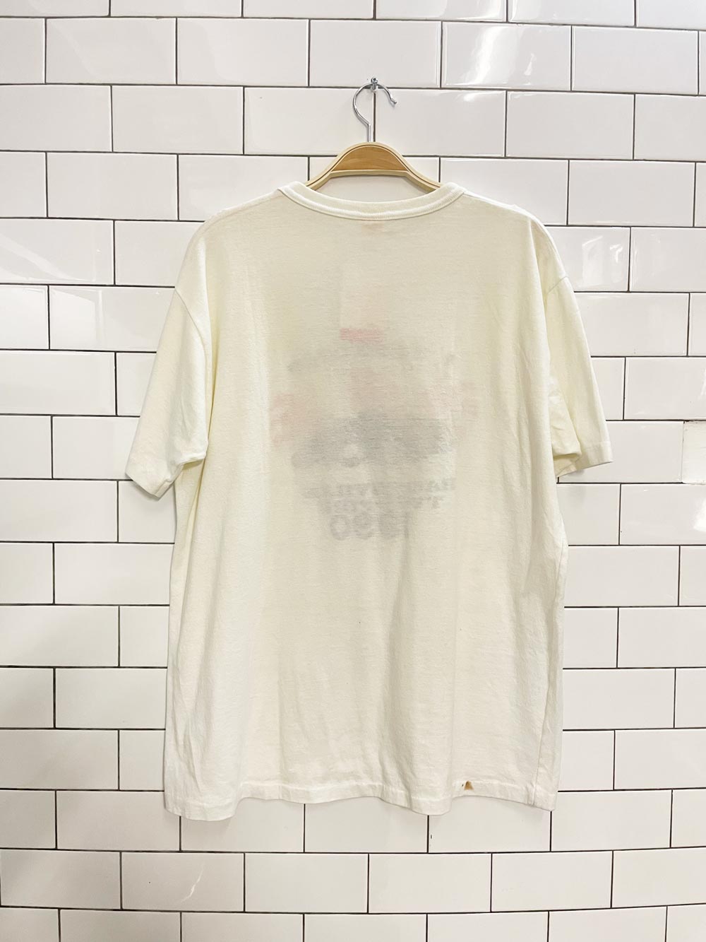 vintage 90s hagersville tyre-fire single stitch tee